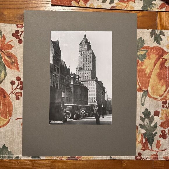 Antique Fifth Avenue Hecksher Building Mounted American Architecture Photo 5th - Picture 1 of 5